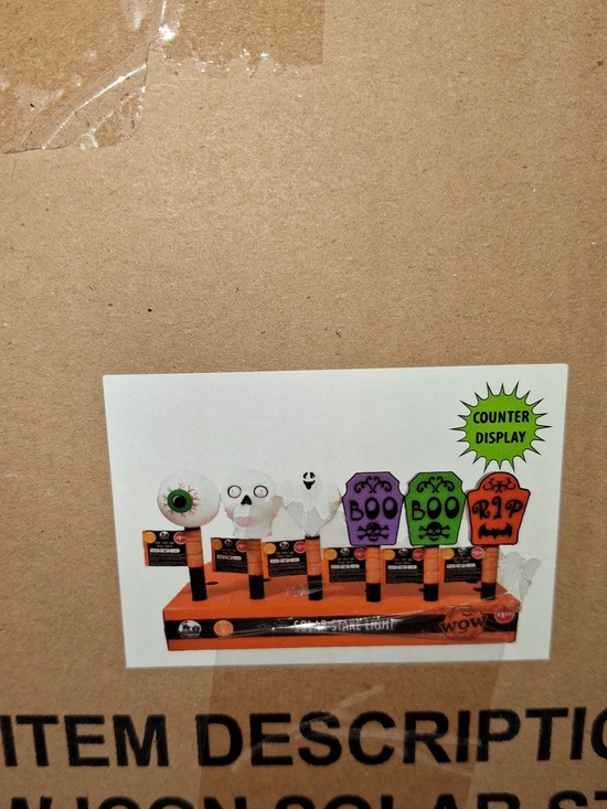 Other - Halloween Solar Stakes Counter Display